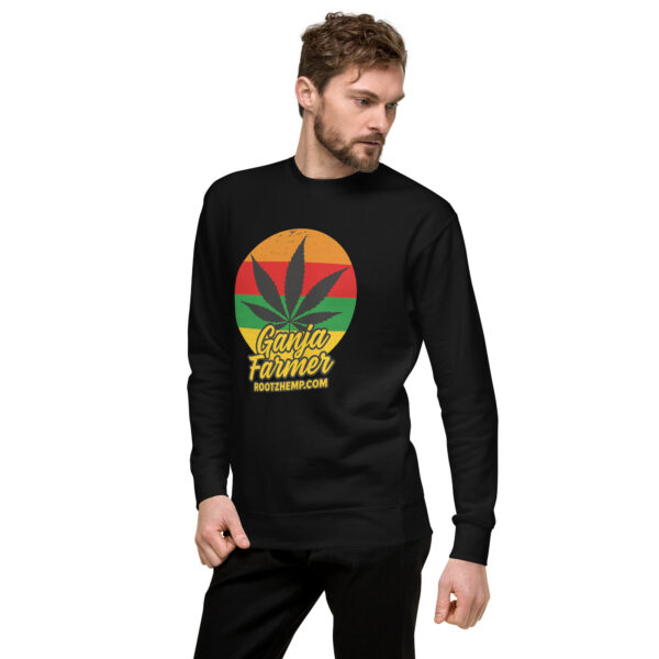 Ganga Farmer Unisex Premium Sweatshirt - Image 2