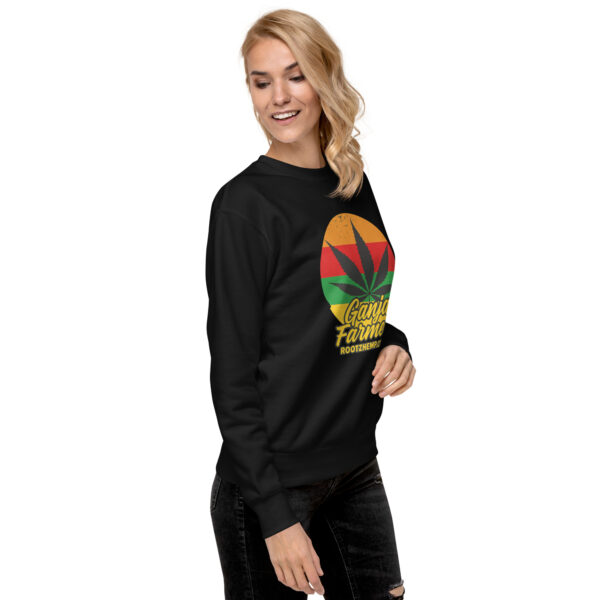 Ganga Farmer Unisex Premium Sweatshirt - Image 3